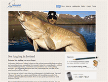 Tablet Screenshot of icelandprofishing.com